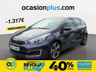 Usado Kia Ceed 120 CV (88 kW) 2018 Gris Utilitario