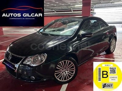 Usado VW Eos 140 CV (102 kW) 2010 Negro Descapotable
