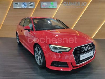 Usado Audi A3 S-Line 116 CV (85 kW) 2017 Rojo Berlina