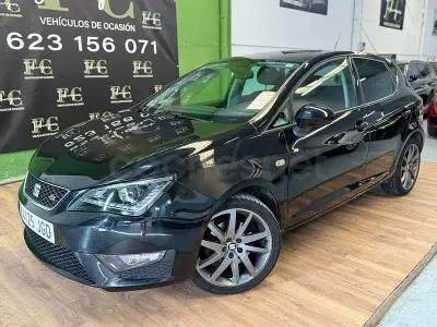 Usado Seat Ibiza FR 105 CV (77 kW) 2015 Negro Berlina