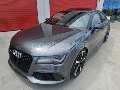 Usado Audi RS7 Sportback 560 CV (411 kW) 2014 Gris / plata Utilitario
