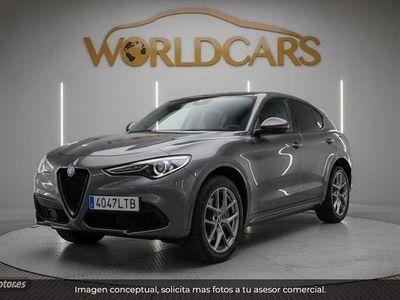 Gris Usado 2021 Alfa Romeo Stelvio Sprint SUV | 25.245 € (Precio justo)