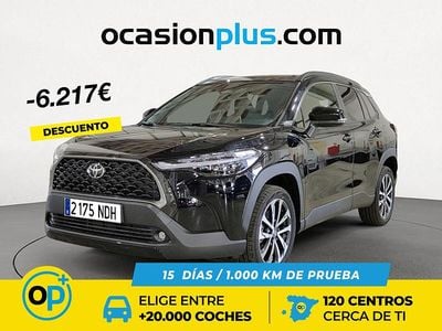 Negro Usado 2024 Toyota Corolla Cross Plus SUV | 35.990 € (Precio justo)