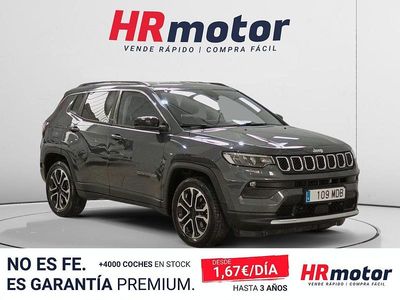 Usado Jeep Compass Limited 131 CV (96 kW) 2022 Gris SUV