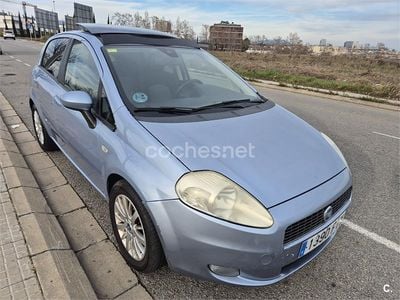 Azul Usado 2007 Fiat Grande Punto Emotion Utilitario | 3100 € (Buen precio)