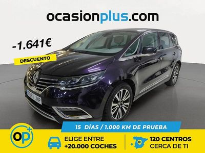 Usado Renault Espace Initiale Paris 160 CV (117 kW) 2016 Negro Monovolumen