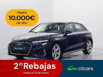 Azul Usado 2021 Audi A3 Sportback S-Line Utilitario | 19.690 € (Buen precio)