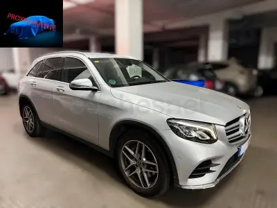 Usado Mercedes GLC250 211 CV (155 kW) 2018 Gris / plata SUV