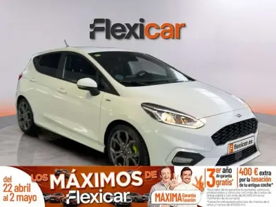 Brugt Ford Fiesta ST-Line 125 HK (91 kW) 2018 Hvid Hatchback