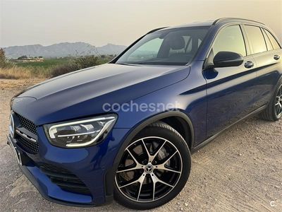 Usado Mercedes GLC220 204 CV (150 kW) 2019 Azul SUV