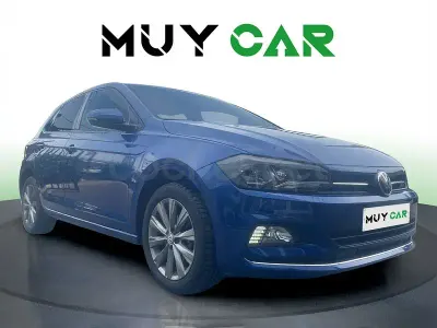 Usado VW Polo Sportline 95 CV (69 kW) 2018 Azul Utilitario