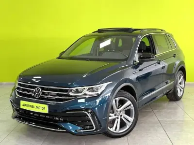 Usado VW Tiguan R-line 150 CV (110 kW) 2021 Azul SUV