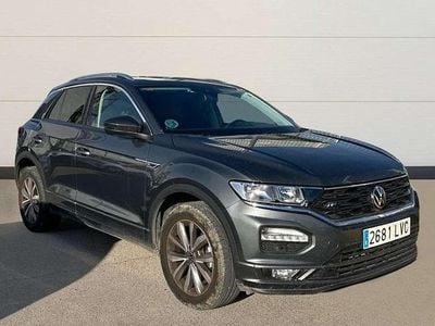 Usado VW T-Roc Advance 110 CV (80 kW) 2021 Gris SUV