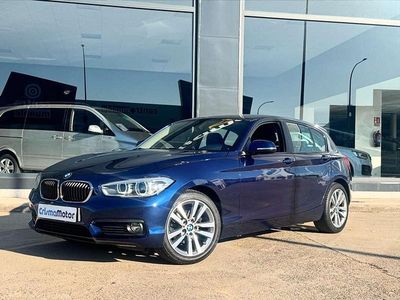 Usado BMW 118 136 CV (100 kW) 2017 Azul Utilitario