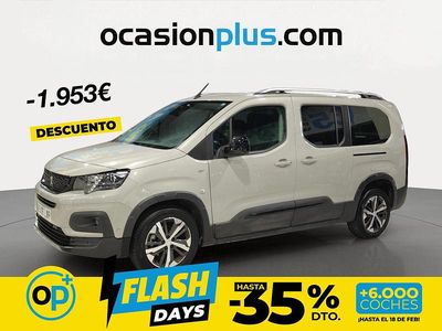 Gris Usado 2022 Peugeot Rifter GT Monovolumen | 21.490 € (Precio justo)
