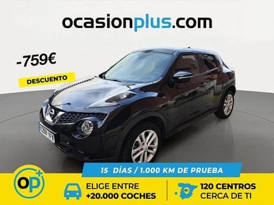 Usado Nissan Juke N-Connecta 115 CV (84 kW) 2017 Negro SUV