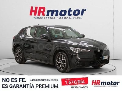 Usado Alfa Romeo Stelvio Sprint 190 CV (139 kW) 2021 Negro SUV