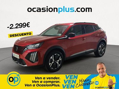 Usado Peugeot 2008 Allure 130 CV (95 kW) 2024 Rojo SUV