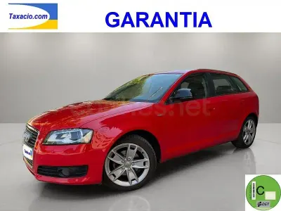 Usado Audi A3 Ambition 160 CV (117 kW) 2009 Rojo Utilitario