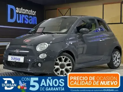 Usado Fiat 500S S 85 CV (62 kW) 2014 Gris / plata Berlina