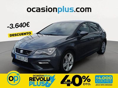 Usado Seat Leon FR 150 CV (110 kW) 2020 Gris