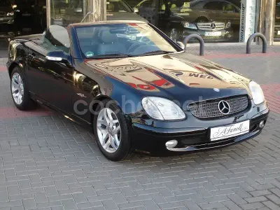 Usado Mercedes SLK230 197 CV (144 kW) 2002 Negro Descapotable