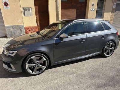 Usado Audi RS3 Sportback Advanced 400 CV (294 kW) 2020 Gris Utilitario