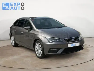 Usado Seat Leon XCELLENCE 180 CV (132 kW) 2017 Gris / plata Familiar