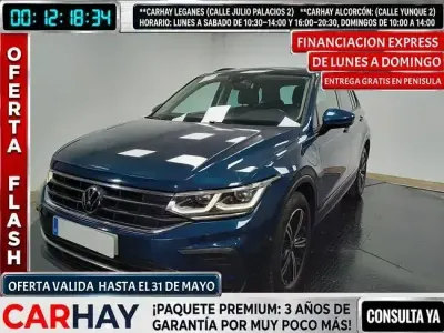 Usado VW Tiguan Life 245 CV (180 kW) 2022 Azul SUV