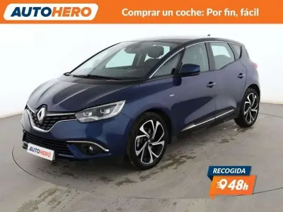 Usado Renault Scenic E-Tech Zen 140 CV (102 kW) 2018 Azul Monovolumen