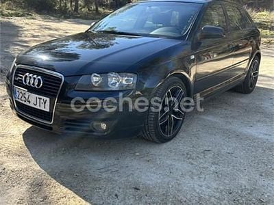 Usado Audi A3 Ambition 140 CV (102 kW) 2007 Negro Utilitario