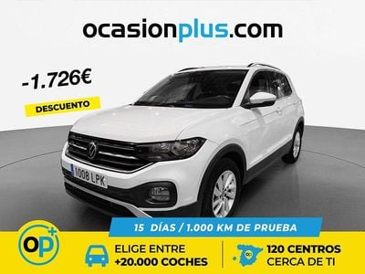 Usado VW T-Cross Advance 110 CV (80 kW) 2021 Blanco SUV