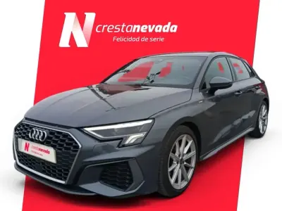 Usado Audi A3 S-Line 150 CV (110 kW) 2023 Gris / plata Berlina