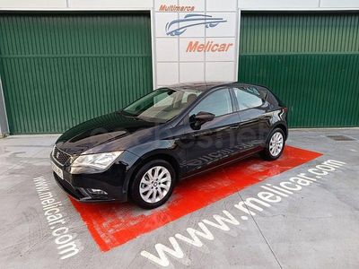 Usado Seat Leon Reference 105 CV (77 kW) 2013 Negro Berlina