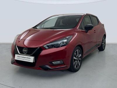 Usado Nissan Micra 92 CV (67 kW) 2021 Rojo