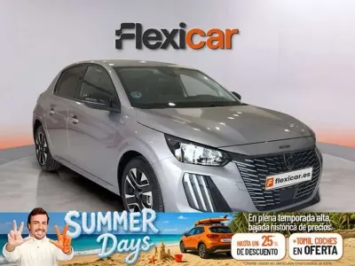 Usado Peugeot 208 Allure 101 CV (74 kW) 2025 Gris Utilitario