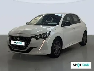 Usado Peugeot 208 Active 75 CV (55 kW) 2022 Blanco Utilitario