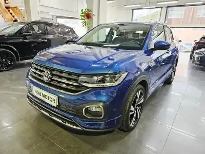 Usado VW T-Cross Sportline 150 CV (110 kW) 2022 Azul SUV