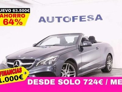 Usado Mercedes E220 AMG line 170 CV (125 kW) 2015 Descapotable
