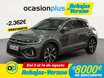 Usado VW T-Roc R-line 150 CV (110 kW) 2023 Gris SUV