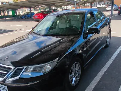 Usado Saab 9-3 Linear 150 CV (110 kW) 2008 Negro Berlina