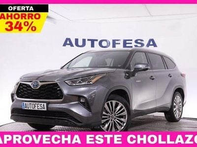 Usado Toyota Highlander Advance 246 CV (180 kW) 2021 Gris / plata SUV
