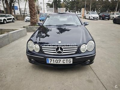 Occasion Mercedes CLK320 Elegance 218 PK (160 kW) 2004 Blauw Coupé