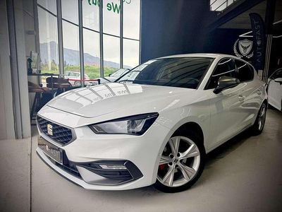 Usado Seat Leon FR 150 CV (110 kW) 2022 Blanco Berlina