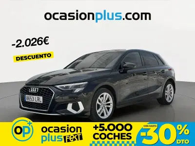Usado Audi A3 Advanced Plus 116 CV (85 kW) 2021 Negro Berlina