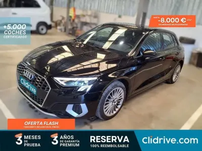 Usado Audi A3 Sportback Advanced 150 CV (110 kW) 2022 Negro Utilitario