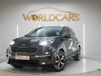 Usado Kia Sportage Plus 136 CV (100 kW) 2021 Negro SUV