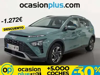 Usado Hyundai Bayon 101 CV (74 kW) 2023 Verde SUV