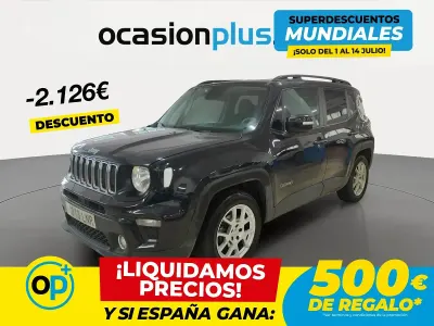 Usado Jeep Renegade Longitude 120 CV (88 kW) 2021 Negro SUV