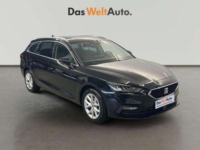Usado Seat Leon ST Style 116 CV (85 kW) 2025 Negro Familiar